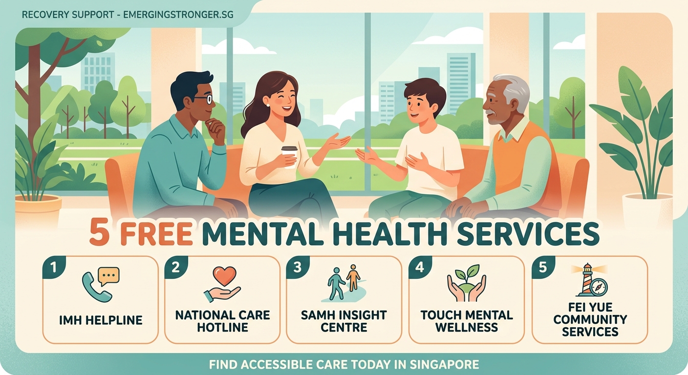 5 Free Mental Health Services in Singapore You Can Access Today — 2