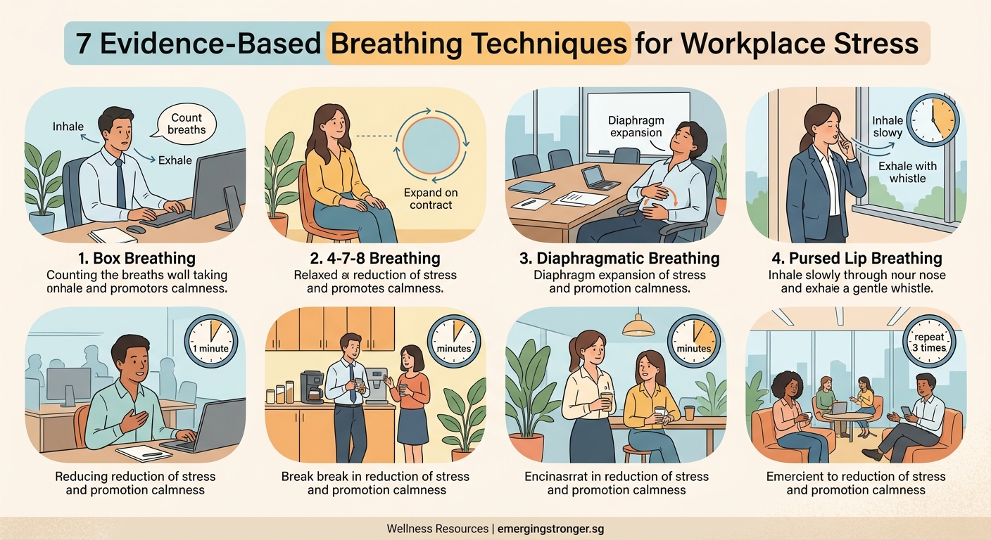 7 Evidence-Based Breathing Techniques Singapore Professionals Use to Manage Workplace Stress — 1