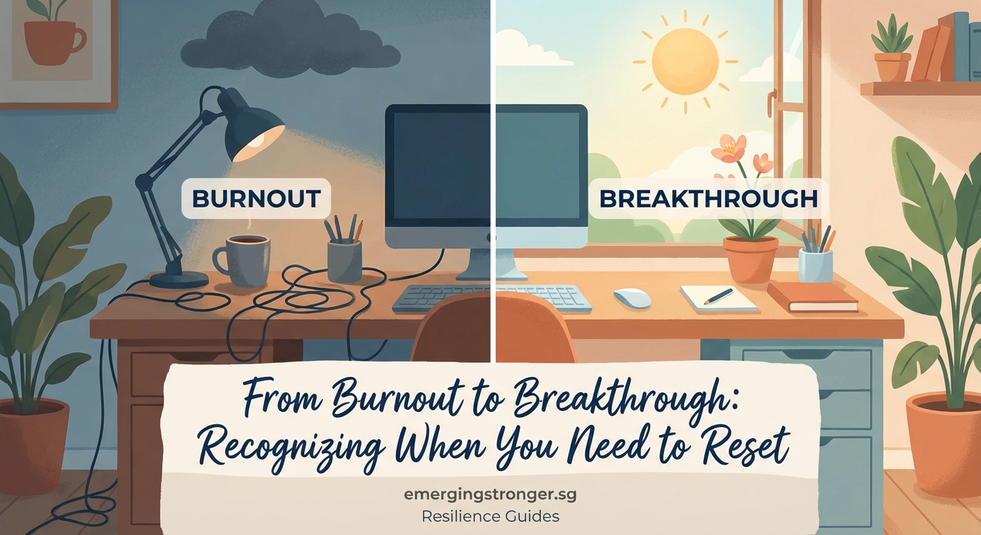 From Burnout to Breakthrough: Recognizing When You Need to Reset - Illustration 1
