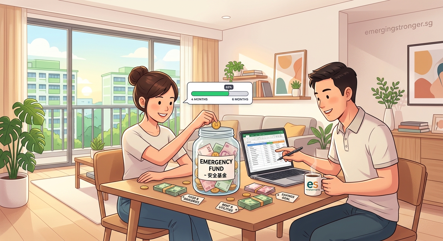 How to Build a 6-Month Emergency Fund in Singapore on Any Salary — 1
