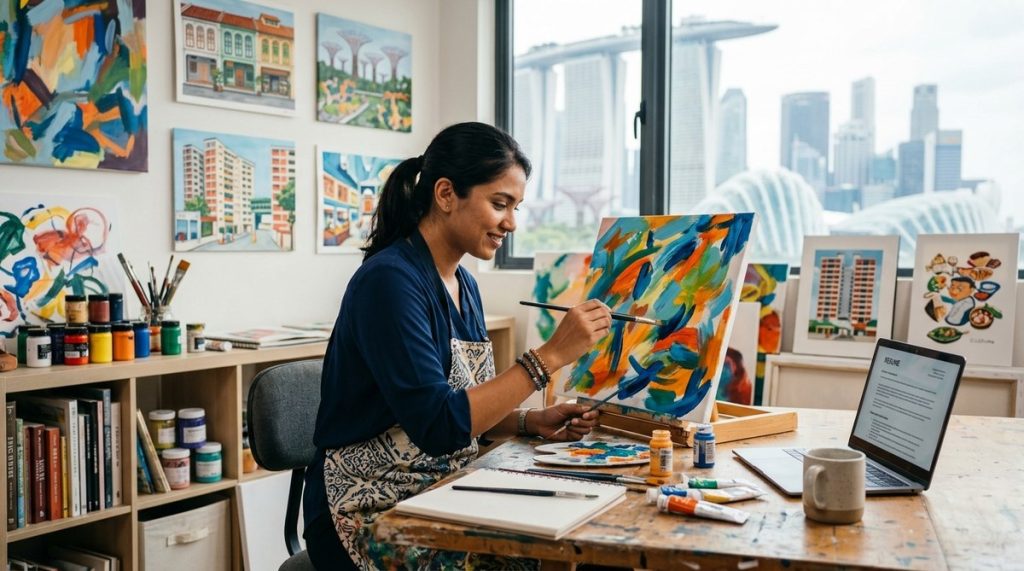 Can Creative Expression Help You Overcome Career Setbacks? Lessons from Singapore Artists