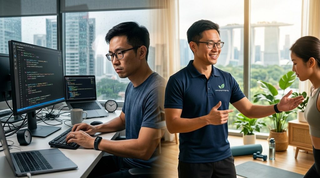 How a Singaporean Software Engineer Turned a Health Crisis Into a Career in Wellness Coaching