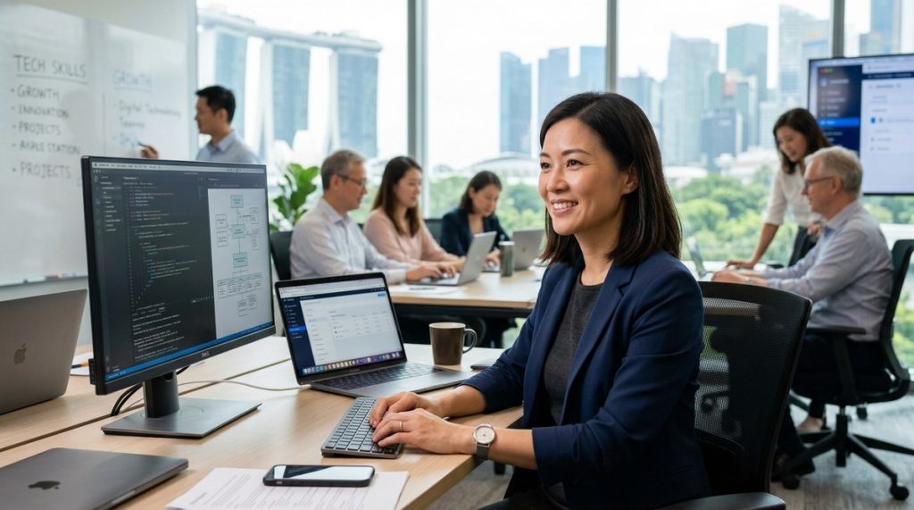 I Was Told I'm Too Old for Tech at 40 – Here's How I Proved Them Wrong in Singapore